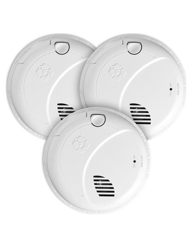 Alarma de Humo First Alert con Respaldo de Batería - Paquete de 3