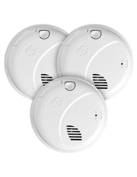 Alarma de Humo First Alert con Respaldo de Batería - Paquete de 3