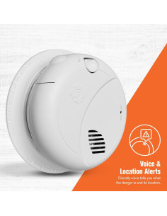 Alarma de Humo First Alert con Respaldo de Batería - Paquete de 3 2