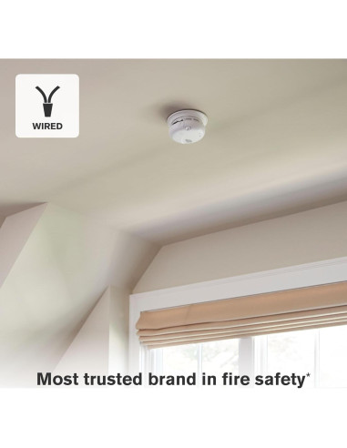 Alarma de Humo First Alert con Respaldo de Batería - Paquete de 3