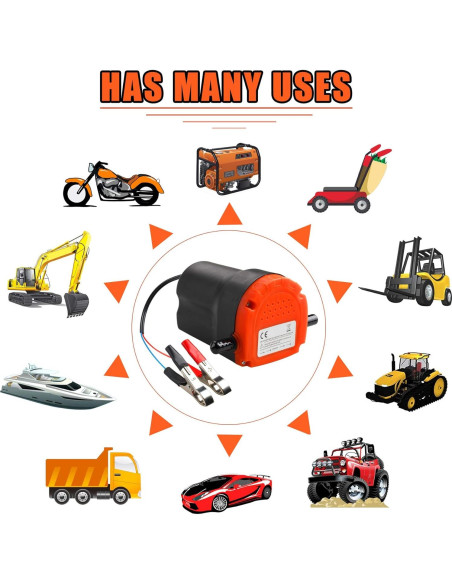 Extractor de Aceite Eléctrico PLUMIA 12V 80W para Vehículos