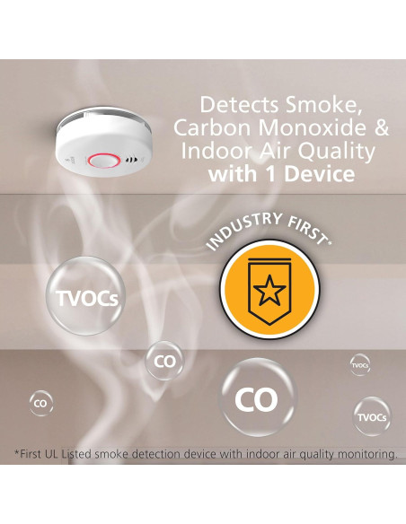 Detector de Humo y Monóxido Kidde P4010ACSCOAQ-WF WiFi