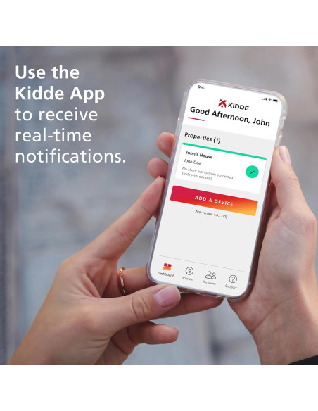 Detector de Humo y Monóxido Kidde P4010ACSCOAQ-WF WiFi