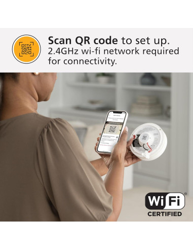 Detector de Humo y Monóxido Kidde P4010ACSCOAQ-WF WiFi