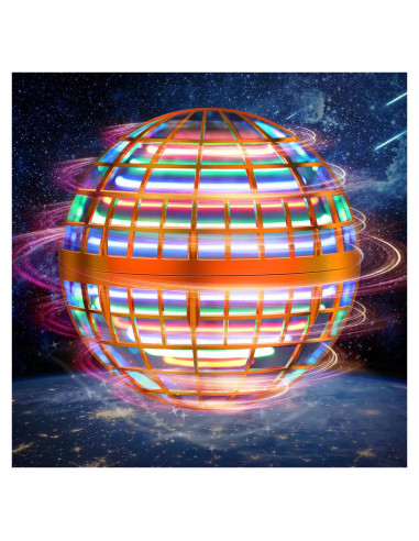 Bola Voladora Orb LEMATRIX TSM006-B Juguete Naranja