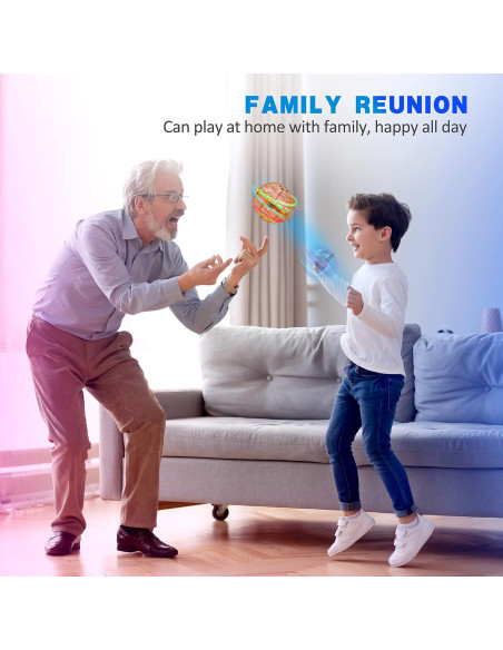 Bola Voladora Orb LEMATRIX TSM006-B Juguete Naranja