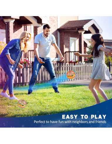 Bola Voladora Orb LEMATRIX TSM006-B Juguete Naranja