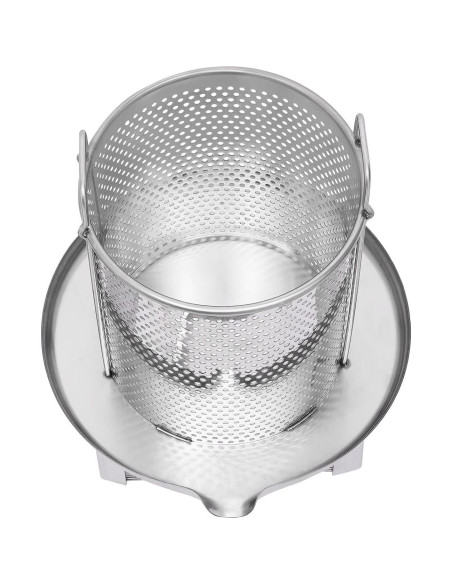 Prensa de Vino Manual Cherishop FY-54101 12.6L Acero Inoxidable