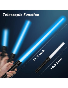 Sable de Luz FEROXO 81 cm con Sonido FX para Niños 2