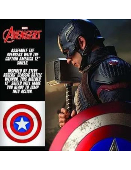 Escudo Capitán América Jazwares 30 cm - Disfraz Halloween