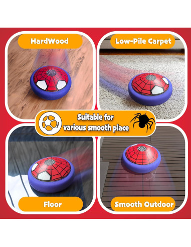 Pelota de Fútbol Flotante Omiowl LED para Niños 6.5 cm