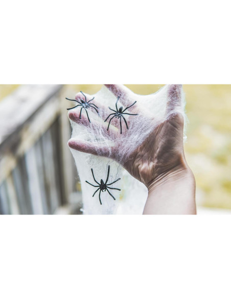 Telaraña de Halloween Happy Hippo, 18.58 m Decoración