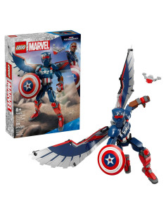 LEGO Marvel Capitán América 76296 - Figura Construible 28 cm
