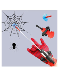 Guantes Lanzadores de Telaraña Cyangiwy para Niños 8-12 Años