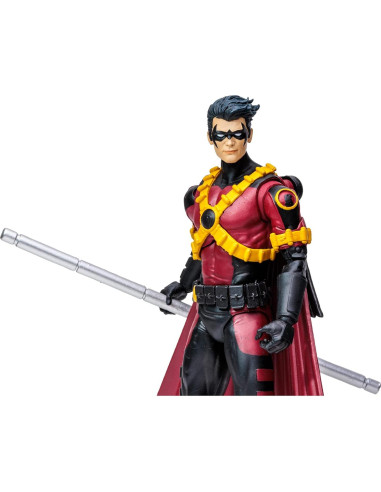 Figura de Acción McFarlane Toys Robin Rojo 18 cm con Accesorios