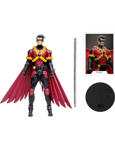 Figura de Acción McFarlane Toys Robin Rojo 18 cm con Accesorios Figura de Acción McFarlane Toys Robin Rojo 18 cm con Accesorios