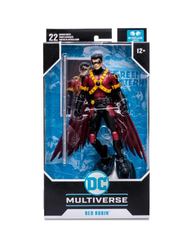 Figura de Acción McFarlane Toys Robin Rojo 18 cm con Accesorios