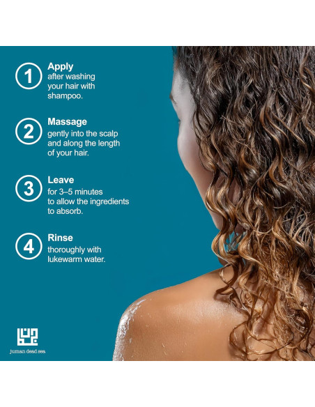 Acondicionador sin enjuague Juman 375g - Aceite de Argán y Aloe