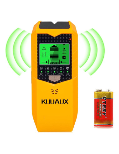 Buscador de Vigas de Pared KUUAUX 5 en 1 con Pantalla LCD