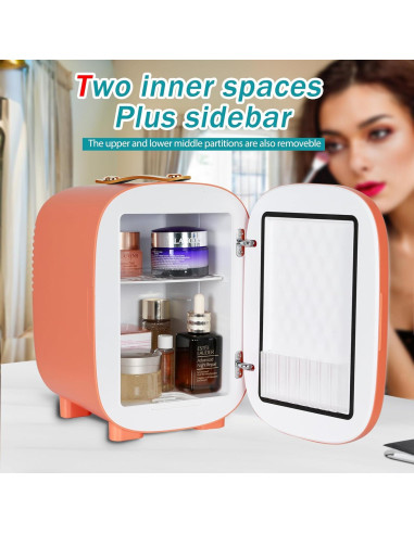 CAYNEL Mini Nevera Portátil 4L Enfriador y Calentador