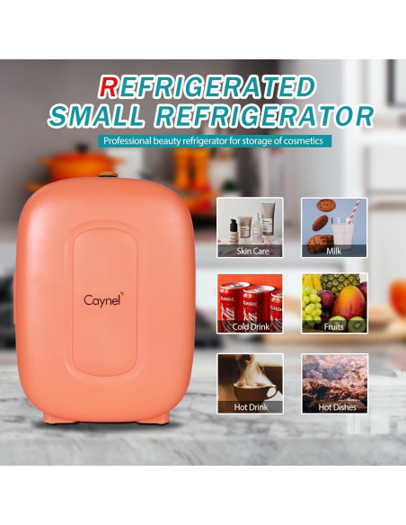 CAYNEL Mini Nevera Portátil 4L Enfriador y Calentador