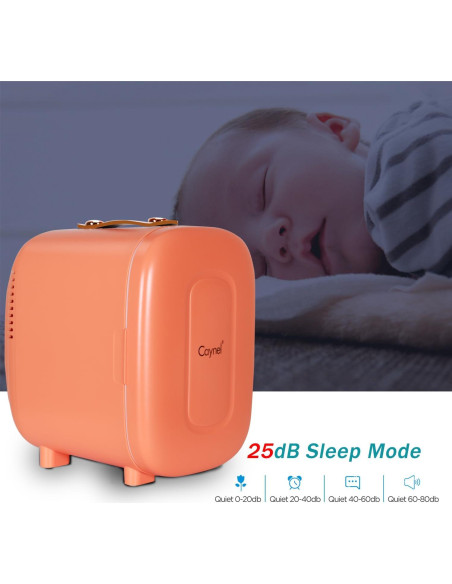 CAYNEL Mini Nevera Portátil 4L Enfriador y Calentador