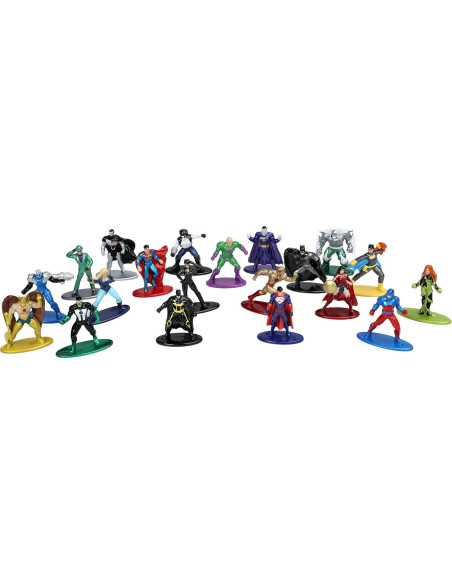 Figuras Coleccionables DC Jada Toys 20-Pack Metal 4,19 cm Figuras Coleccionables DC Jada Toys 20-Pack Metal 4,19 cm