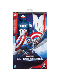 Figura de Acción Deluxe Capitán América 30 cm con Escudo - Hasbro 2