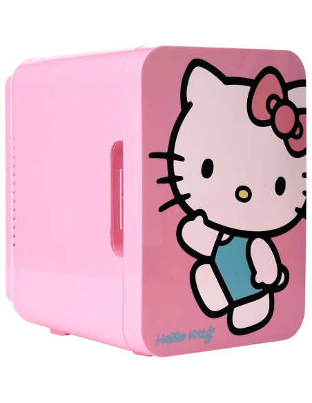 Mini Nevera Ukonic Hello Kitty 4L 6 Latas Rosa