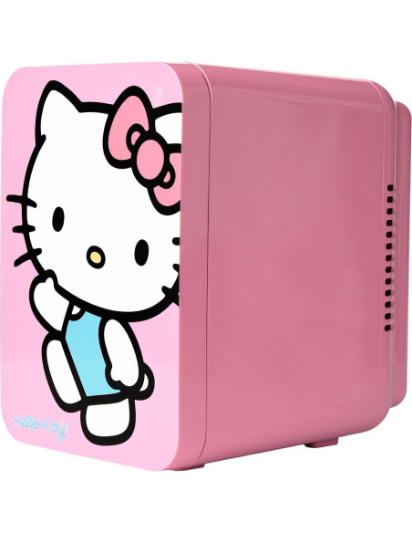 Mini Nevera Ukonic Hello Kitty 4L 6 Latas Rosa