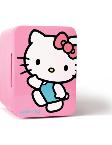 Mini Nevera Ukonic Hello Kitty 4L 6 Latas Rosa