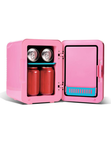 Mini Nevera Ukonic Hello Kitty 4L 6 Latas Rosa