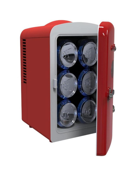 Refrigerador Compacto Curtis RMIS129 Rojo 4 Litros