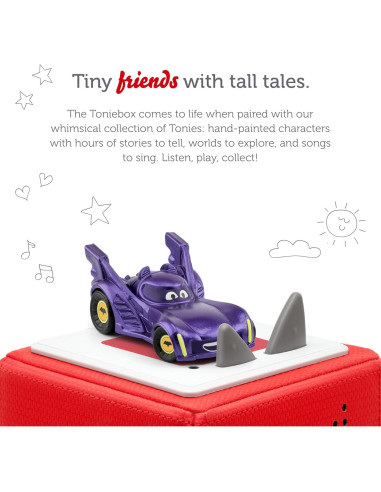 Figurita de audio Tonies Bam Batwheels DC - 5 historias