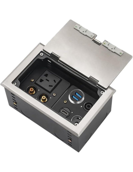 Adaptador de Montaje de Panel USB 3.0 EGOCHALLENGER Doble 5Gbps