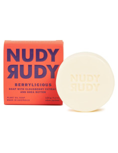 Barra de Jabón Berrylicious Nudy Rudy 119 g - Manteca de Karité