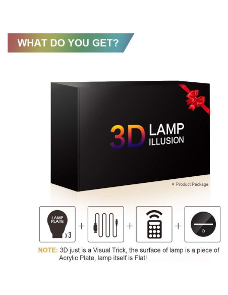 Luz Nocturna 3D Manco Star Wars 16 Colores y 3 Patrones