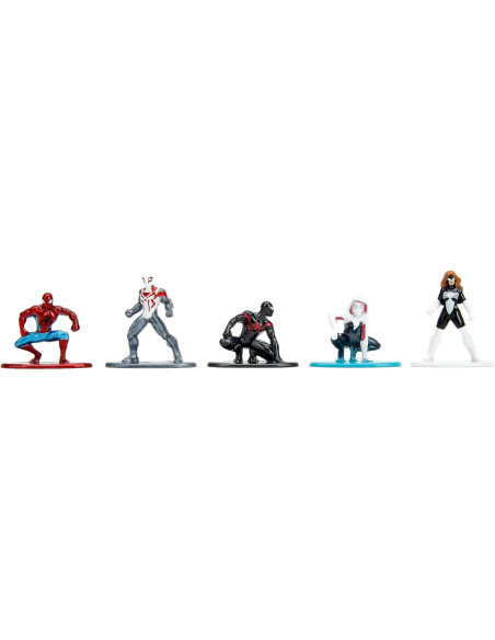 Figuras Marvel Spider-Man Jada Toys Paquete 18 Metal 4,19 cm Figuras Marvel Spider-Man Jada Toys Paquete 18 Metal 4,19 cm