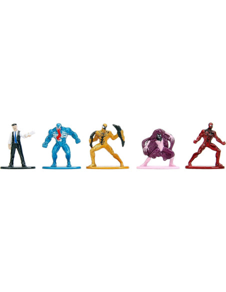 Figuras Marvel Spider-Man Jada Toys Paquete 18 Metal 4,19 cm Figuras Marvel Spider-Man Jada Toys Paquete 18 Metal 4,19 cm