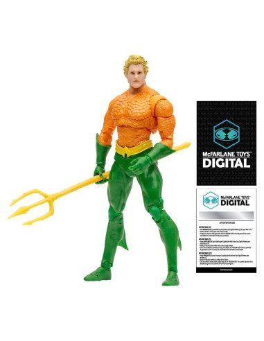 Figura de acción Aquaman McFarlane Toys 18 cm con coleccionable
