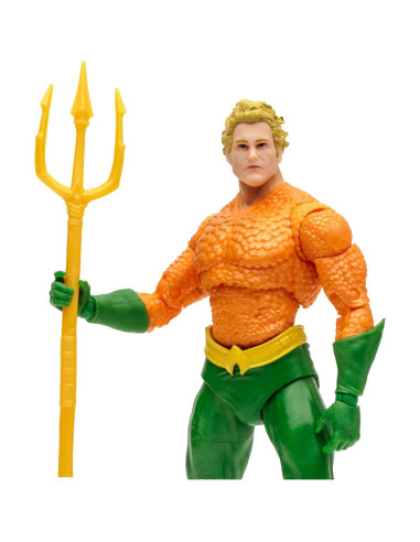 Figura de acción Aquaman McFarlane Toys 18 cm con coleccionable