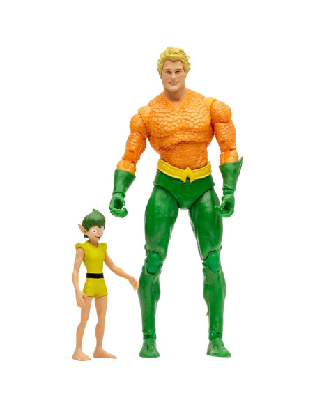 Figura de acción Aquaman McFarlane Toys 18 cm con coleccionable Figura de acción Aquaman McFarlane Toys 18 cm con coleccionable