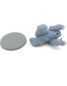 Miniatura Owlbear - HERO Creations - 28mm Gris Sin Pintar 2