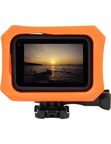 Funda Flotante para GoPro Hero 11/10/9 - HoneTeek, Naranja