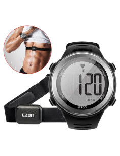 Monitor de Frecuencia Cardíaca EZON T007 con Correa de Pecho