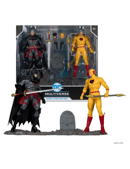 Figura de acción McFarlane DC Multiverse Batman vs Zoom 17,78 cm Figura de acción McFarlane DC Multiverse Batman vs Zoom 17,78 cm