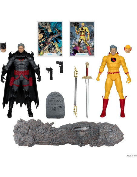 Figura de acción McFarlane DC Multiverse Batman vs Zoom 17,78 cm Figura de acción McFarlane DC Multiverse Batman vs Zoom 17,78 cm