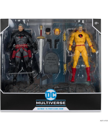 Figura de acción McFarlane DC Multiverse Batman vs Zoom 17,78 cm Figura de acción McFarlane DC Multiverse Batman vs Zoom 17,78 cm