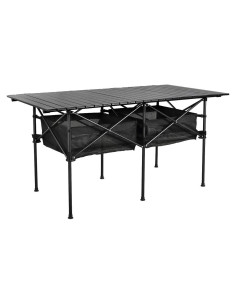 Mesa de Picnic Plegable WUROMISE Sanny 139.7x70 cm Aluminio