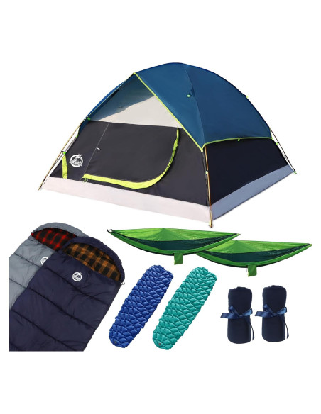 Kit de Camping Northroad 9 Piezas para 3 Personas
